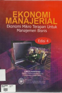 Ekonomi Manajerial: Ekonomi Mikro Terapan untuk Manajemen Bisnis Edisi 4