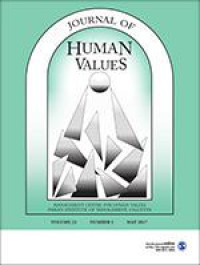Journal of Human Values Vol.7/No.2 Juli-December 2001
