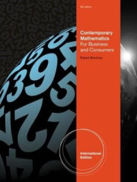 Contemporary Mathematics: for Business and Consumers