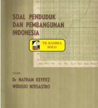 Soal Penduduk dan Pembangunan Indonesia