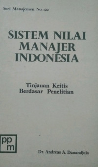 Sistem Nilai Manajer Indonesia