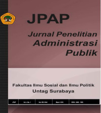 Jurnal Penelitian Administrasi Publik (JPAP) Volume 4, Nomor 1, 2018