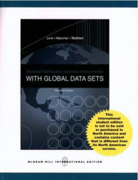 Statistical Techniques In Business And Economics With Global Data Sets : Thirteenth Edition