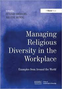 Managing Religious Diversity in the Workplace