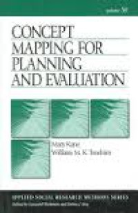 Concept Mapping For Planning And Evaluation