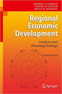 Regional Economic Development: Analysis and Planning Strategy