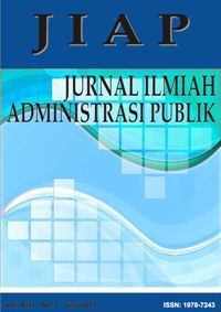 Jurnal Ilmiah Administrasi Publik Vol. XIII/ No.1, 2012