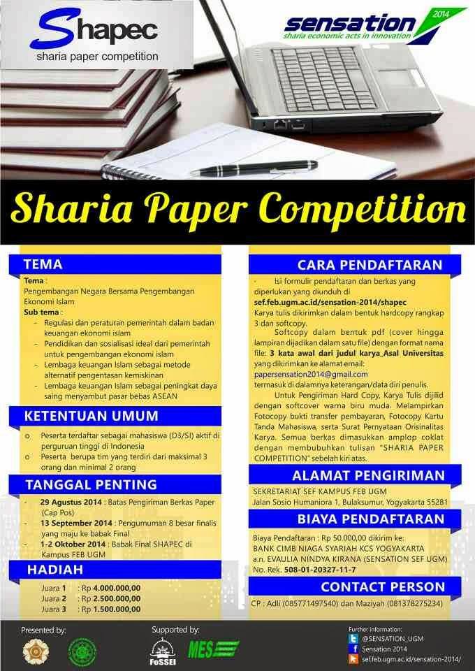 Sharia Paper Competition