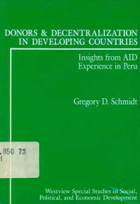Donors and Decentralization in Developing Countries
