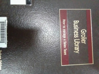 Grolier Business Library: How to Manage a Sales Team