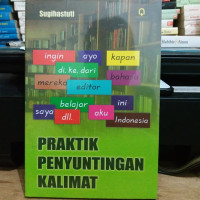 Image of Praktik Penyuntingan kalimat