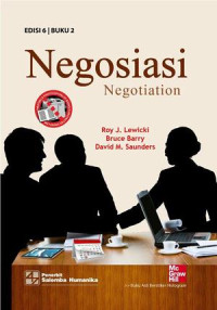 Image of Negosiasi: Negotiation