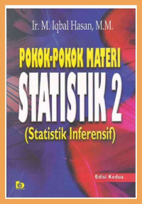 Image of Pokok-Pokok Materi Statistik 2: Statistik Inferensif