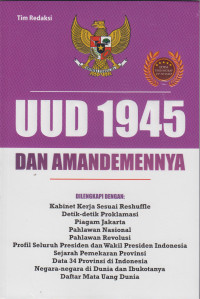 Image of UUD 1945 dan Amandemennya