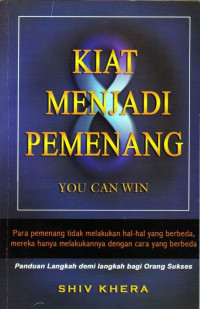 Image of Kiat Menjadi Pemenang: You Can Win