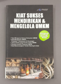 Image of KIat Sukses Mendirikan & Mengelola UMKM