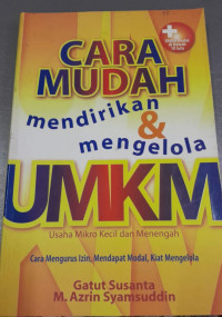 Image of Cara Mudah Mendirikan UMKM & mengelola