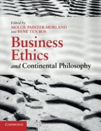 Image of BUsiness Ethics adn Continental Philosophy