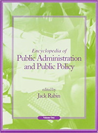 Image of Encyclopedia of Public Administration And Public Policy