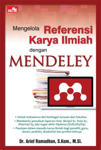 Mengelola Refrensi Karya Ilmiah dengan Mendeley