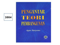 Pengantar Teori Pembangunan