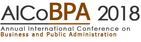 Annual International Conference of Bussiness and Public Administration 2018