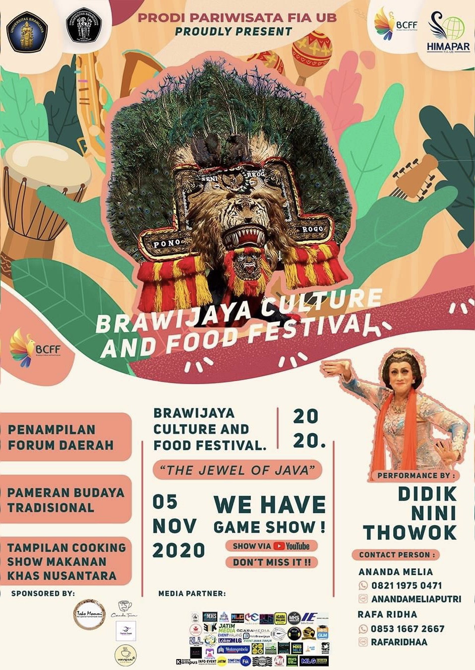 Brawijaya Culture And Food Festival 2020