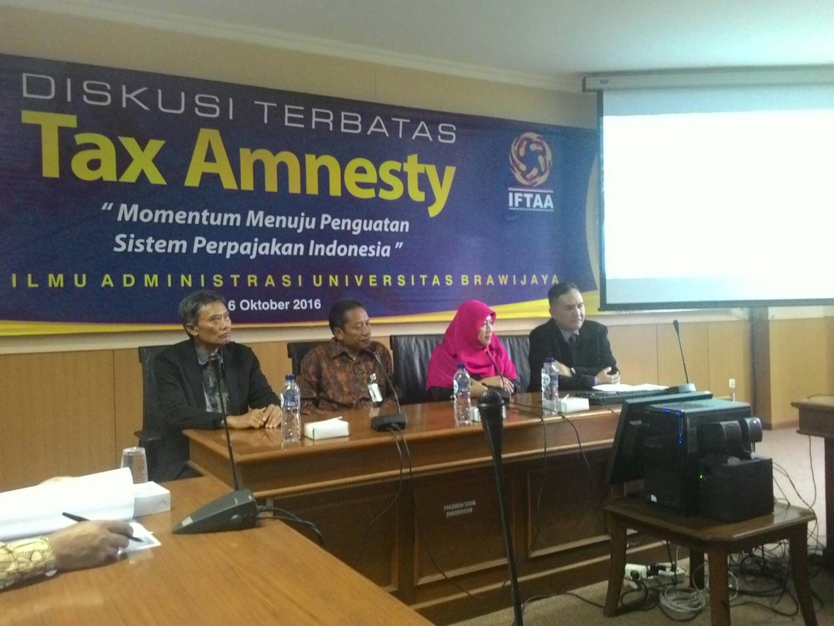 Program Studi Perpajakan Diskusikan Tax Amnesty Bersama Pemerintah Dan Praktisi