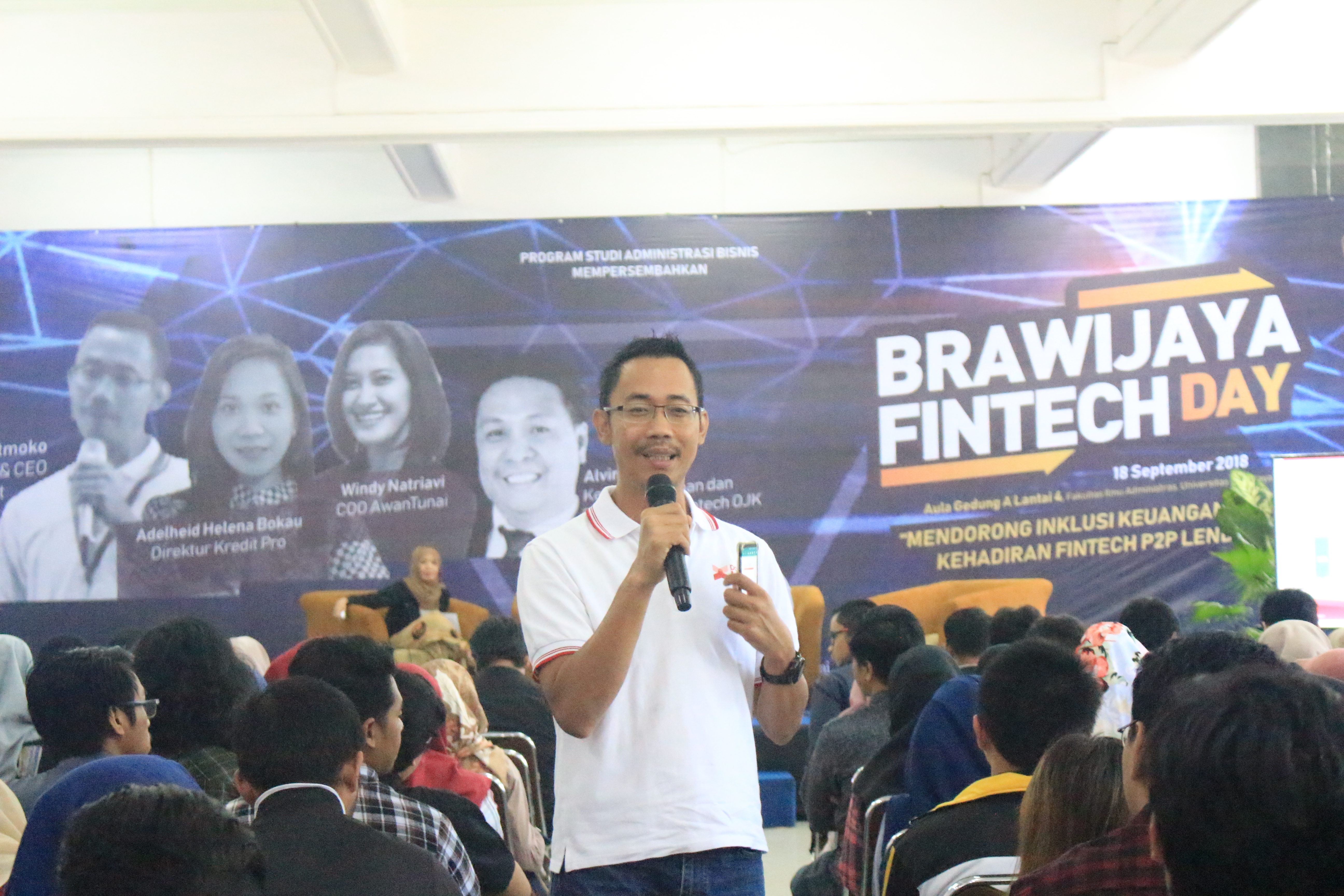 Kenalkan Inklusi Keuangan Berbasis Teknologi Dalam Brawijaya Fintech Day