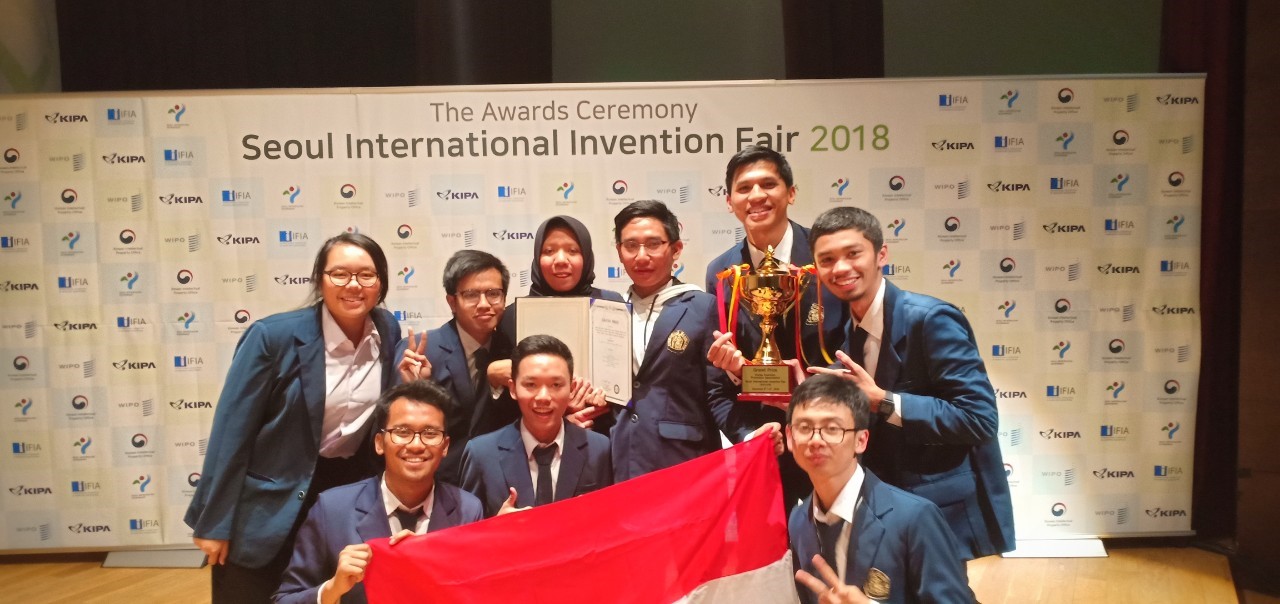 Tim UB Dapat Grand Prize Dalam Ajang Seoul International Invention Fair – SIIF 2018