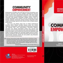 Community empowerment : teori dan praktik pemberdayaan komunitas