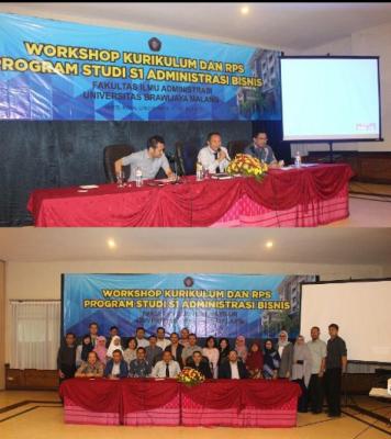 Workshop Kurikulum dan RPS Program Studi S1 Administrasi Bisnis.