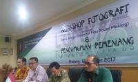 WORKSHOP DAN PENGUMUMAN PEMENANG LOMBA FOTOGRAFI yang diselenggarakan PSIK FIA UB