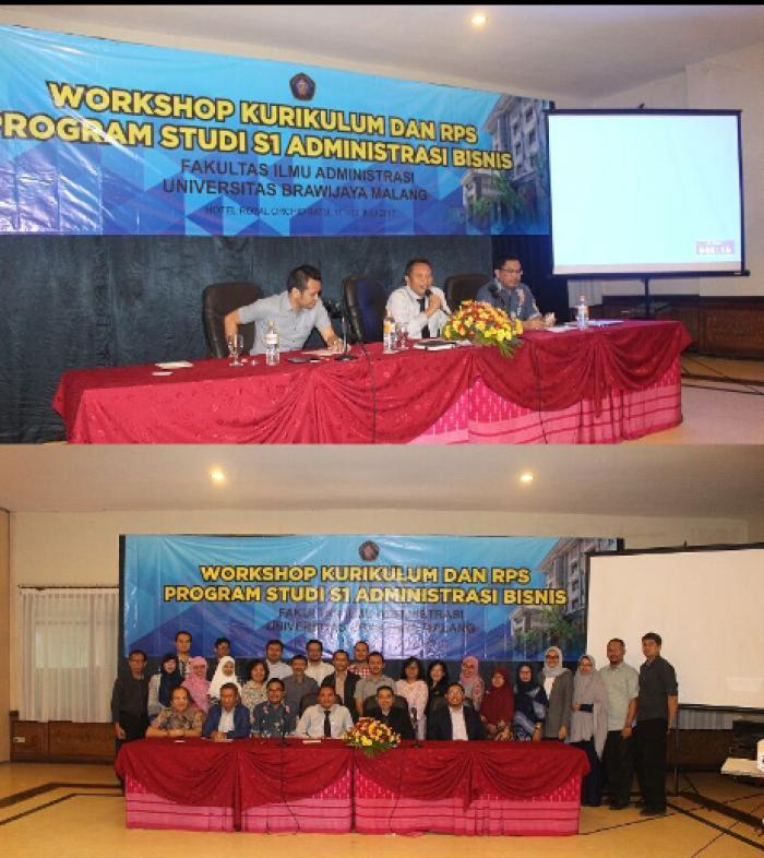 Workshop Kurikulum dan RPS Program Studi S1 Administrasi Bisnis.