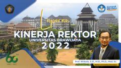 Presentasi Laporan Kinerja Rektor Universitas Brawijaya 2022